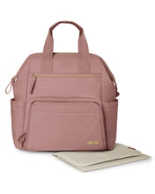 Load image into Gallery viewer, Skip Hop Mainframe Wide Open Diaper Backpack - Dusty Rose