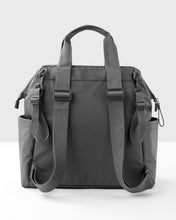 Load image into Gallery viewer, Skip Hop Mainframe Wide Open Diaper Backpack - Charcoal