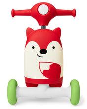 Load image into Gallery viewer, Skip Hop Zoo 3-in-1 Ride On - Fox