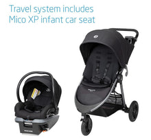Cargar imagen en el visor de la galería, Maxi-Cosi Gia XP 3-Wheel Travel System - Midnight Black (US Model)
