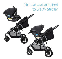 Cargar imagen en el visor de la galería, Maxi-Cosi Gia XP 3-Wheel Travel System - Midnight Black (US Model)