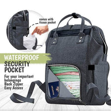 Afbeelding in Gallery-weergave laden, KeaBabies Original Diaper Backpack - Mystic Gray