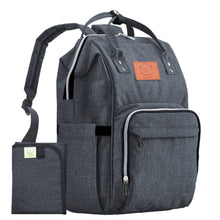 Afbeelding in Gallery-weergave laden, KeaBabies Original Diaper Backpack - Mystic Gray