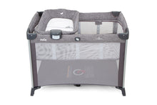 Carregar imagem no visualizador da galeria, Joie Commuter Change & Snooze - Linho cinza