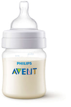 Carregar imagem no visualizador da galeria, Biberão transparente anti-cólica Avent 125 ml / 4 onças