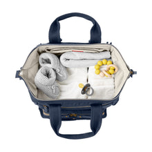 Cargar imagen en el visor de la galería, Skip Hop Mainframe Wide Open Diaper Backpack - Navy
