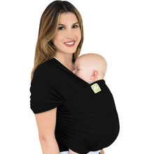 Load image into Gallery viewer, Keababies Wrap Carrier - Trendy Black