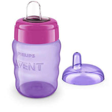 Load image into Gallery viewer, Avent Easy Sip Cup 260ml/ 9oz | 9M+ Soft Spout - Purple