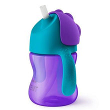 Load image into Gallery viewer, Avent Bendy Straw Cup 9M+ | 200ml/ 7oz - Purple