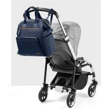 Cargar imagen en el visor de la galería, Skip Hop Mainframe Wide Open Diaper Backpack - Navy