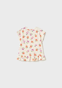 Mayoral Toddler Girl Floral Tee