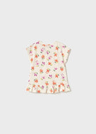 Mayoral Toddler Girl Floral Tee