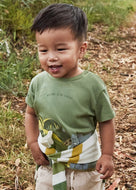 Mayoral Toddler Boy Green Jungle Tee