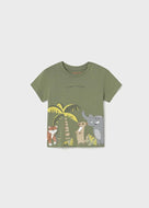 Mayoral Baby Boy Green Jungle Tee