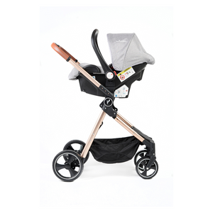 Premium Baby Mike 3-in-1 Travel System - Pink