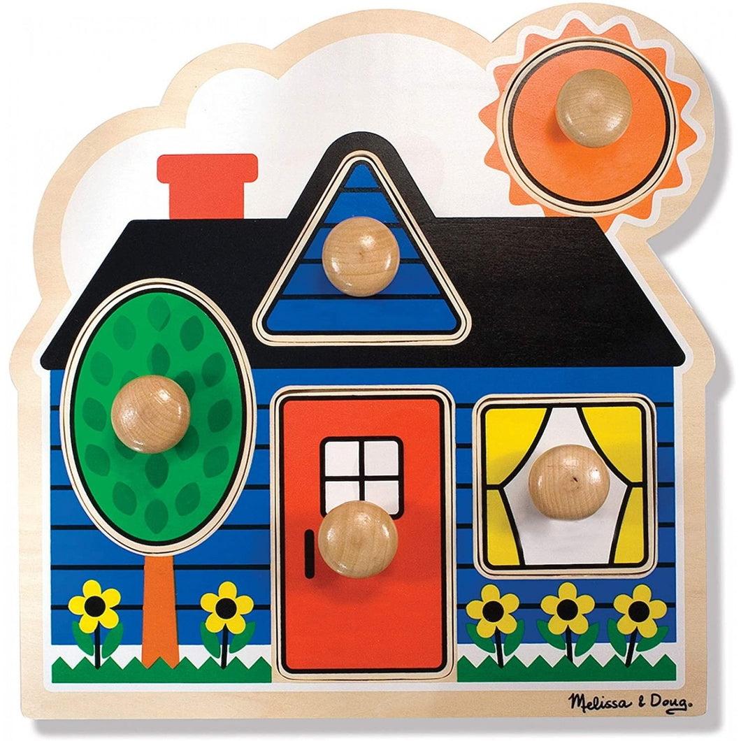 Melissa & Doug Large Peg Puzzle (1 Year+)