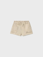 Load image into Gallery viewer, Mayoral Baby Girl Beige Shorts
