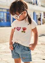 Load image into Gallery viewer, Mayoral Baby Girl Soft Jeans Shorts
