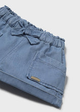 Load image into Gallery viewer, Mayoral Baby Girl Soft Jeans Shorts
