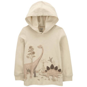 Carter's Toddler Boy Dinosaur Hooded Pullover