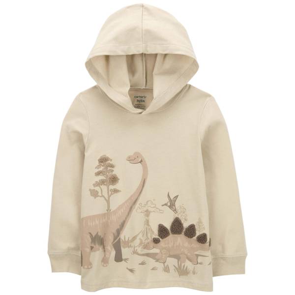 Carter's Toddler Boy Dinosaur Hooded Pullover