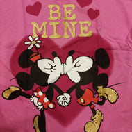 Disney's Kid Girl Be Mine Minnie & Mickey Mouse Top