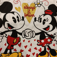 Disney's Kid Girl Always Minnie & Mickey Mouse Top