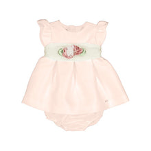 Cargar imagen en el visor de la galería, Mayoral Baby Girl Pink Satin Dress
