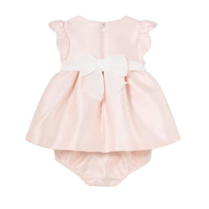 Mayoral Baby Girl Pink Satin Dress