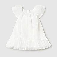 Mayoral Baby Girl White Tulle Dress