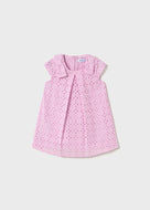 Mayoral Baby Girl Pink Eyelet Dress