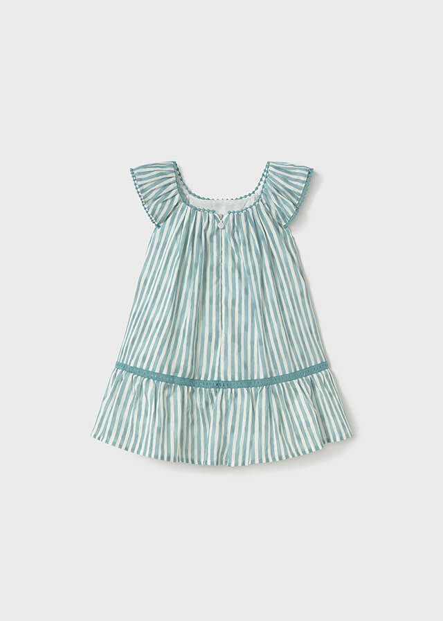 Mayoral Baby Girl Blue Striped Dress