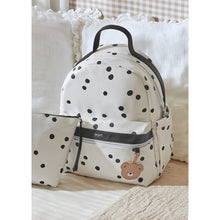 Load image into Gallery viewer, Mayoral 2pc Polka Dots Backpack Diaper Bag &amp; Changing Pad

