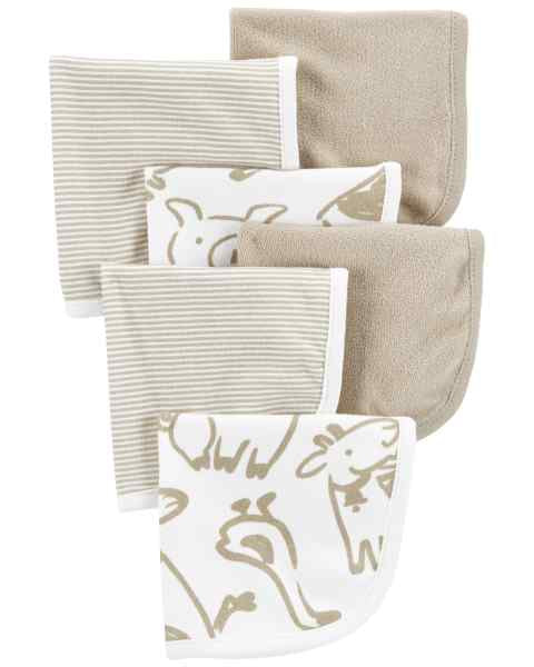 Carter's Baby Neutral Ivory Washcloths (6pc)