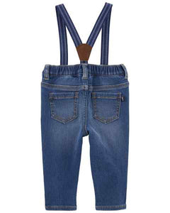 OshKosh Baby Boy Jeans Suspender Pants