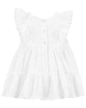 Cargar imagen en el visor de la galería, OshKosh Baby Girl White Dress
