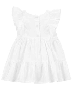 OshKosh Baby Girl White Dress