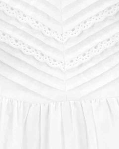 OshKosh Baby Girl White Dress