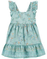 OshKosh Toddler Girl Floral Print Ruffle Dress