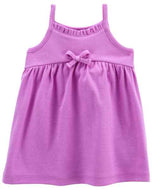 Carter's Baby Girl Purple Dress Set