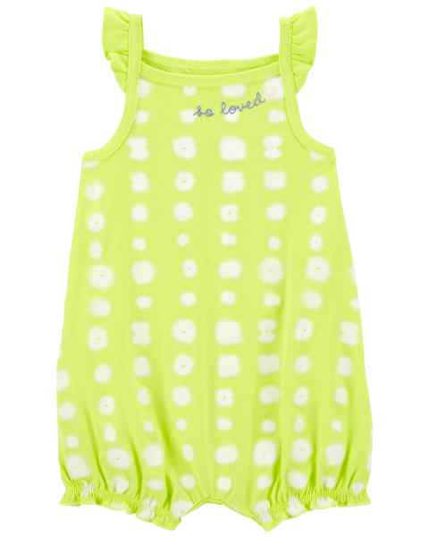 Carter's Baby Girl Neon Romper