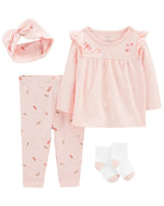 Carter's 4pc Baby Girl Dragonfly Set