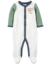 Afbeelding in Gallery-weergave laden, Carter&#39;s Baby Boy Best Friends Snap-Up Footie Coverall Sleepwear
