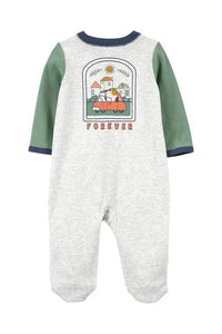 Carter's Baby Boy Best Friends Snap-Up Footie Coverall Sleepwear