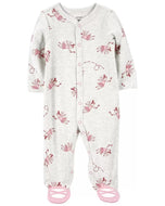 Carter's Baby Girl Fairy Snap-Up Footie Coverall Sleepwear