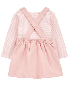 Carter's 3pc Baby Girl Valentine Jumper Set