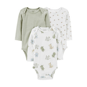 Carter's 3pc Baby Neutral Bodysuit Set