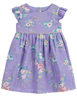 OshKosh Baby Girl Blue Floral Dress