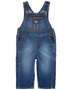 OshKosh Baby Boy Stretch Denim Overalls