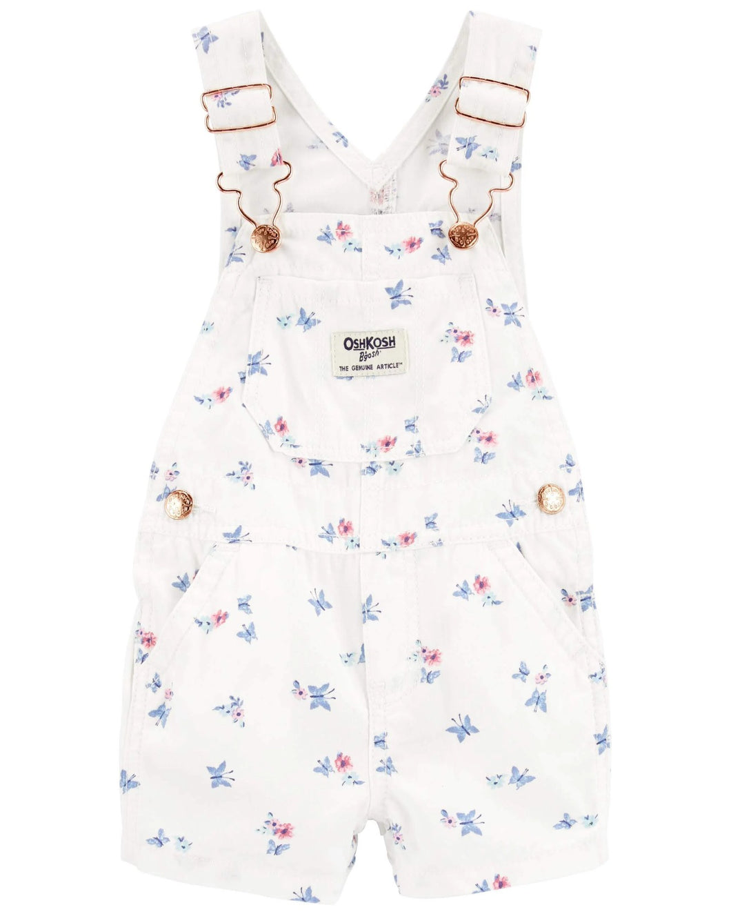 OshKosh Baby Girl Butterflies Shortalls